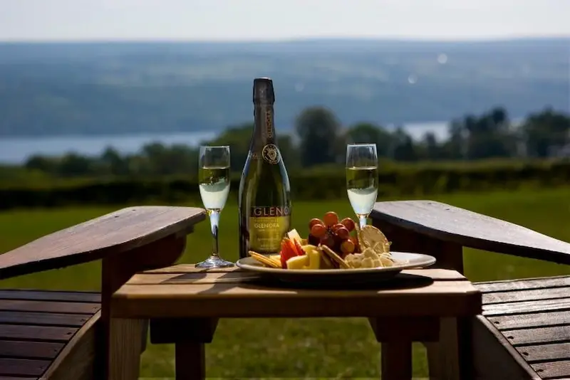 Finger Lakes tasting room and vineyards